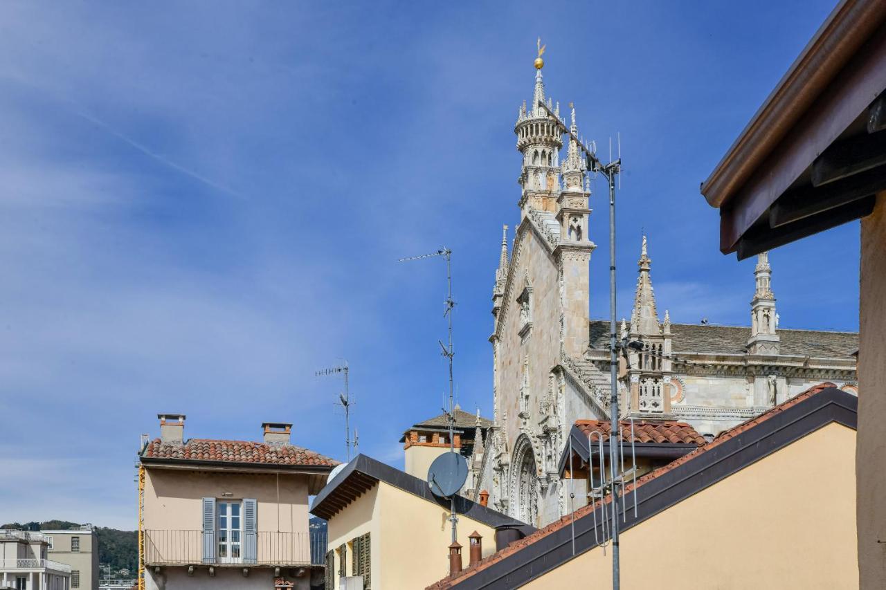 House Of Glass Cathedral View - The House Of Travelers Como Exterior photo